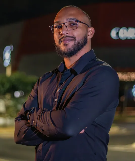 Vinicios Eudes Amaral Araujo, fundador da EVS - Eudes Visual Studio